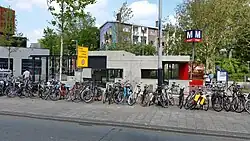 Ingang metrostation Wibautstraat (2019)