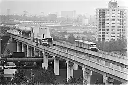 Proefbedrijf 1977 bij nog toekomstig station