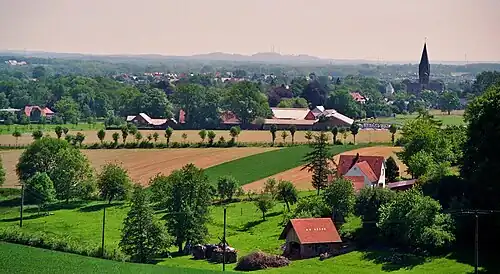 Gezicht op Mettingen