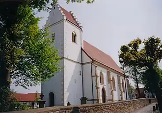 Evang.-lutherse kerk Mettingen (deels 12e-13e-eeuws)