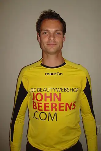 David Meul in het shirt van Willem II seizoen 2013/2014