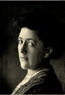 Alida Klein op een foto door Helene Goude