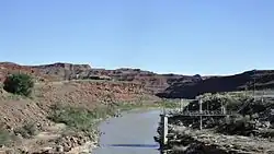 De San Juanrivier in Mexican Hat