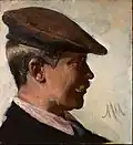 Jacob Sømme, door Michael Ancher