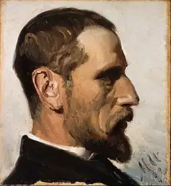 L.A Ring in 1892 door Michael Ancher