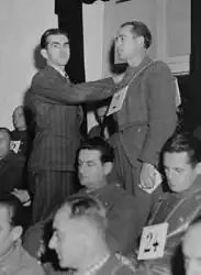 Michael Pellis, een voormalige gevangene uit Dachau, identificeert voormalige SS-Obersturmfuhrer Friedrich Wilhelm Ruppert als de man die verantwoordelijk is voor het executeren van Noor Inayat Khan.