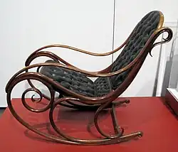Schaukelfauteuil Nr. 1, ca. 1860