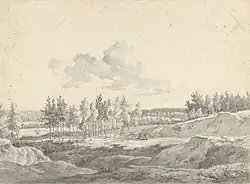 Landschap tussen Doesburg en Arnhem (Rijksmuseum)