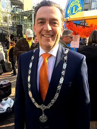 Bezuijen als burgemeester van Zoetermeer (2023)