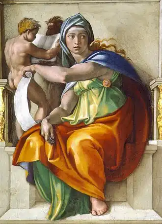 Michelangelo: Sibila Délfica