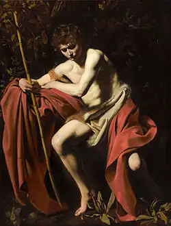 Johannes de Doper in de wildernis, Caravaggio