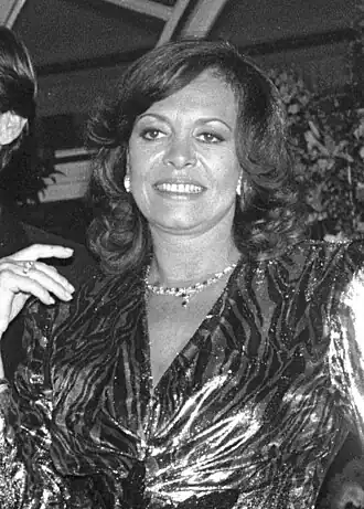 Michèle Mercier in 1986