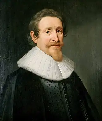 Hugo Grotius, door Michiel Jansz. van Mierevelt, 1631