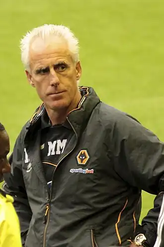 Mick McCarthy als manager van Wolverhampton Wanderers