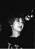 Miki Berenyi, April 1990, Rennes(Frankrijk)