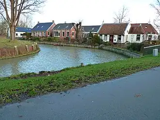 Het Boterdiep in Middelstum