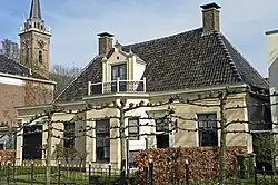 Voormalig woonhuis schrijfster Betje Wolff, Midden Beemster, gerestaureerd door Royers