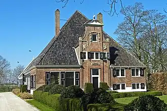 Stolp "De Eenhoorn" (1682) in de Beemster