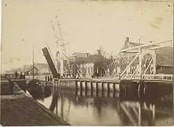 Het Middenverlaat omstreeks 1878/1886