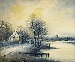 Autumn in Holland, 1850-1854