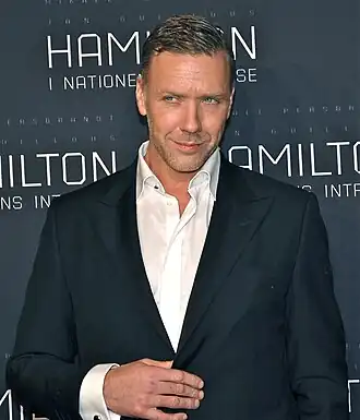 Persbrandt bij de première van Hamilton: In the Interest of the Nation in januari 2012