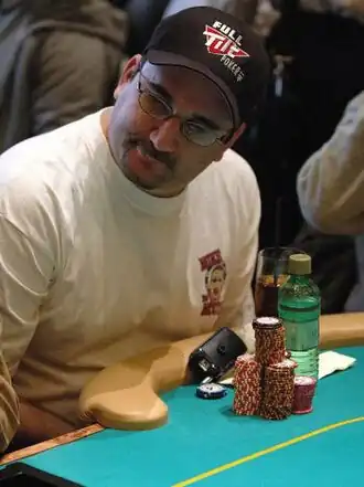 Mike Matusow op de 2006 WPT 5 Diamonds Bellagio Tournament