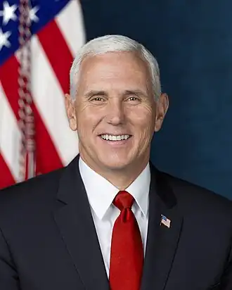Mike Pence in 2017