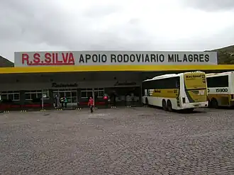 Busstation van Milagres