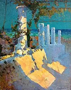 1917, Terras in het zonlicht