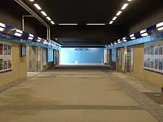 De noordelijke reizigerstunnel