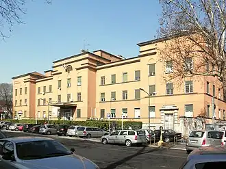 Het Istituto Nazionale Neurologico Carlo Besta gelegen in de via G. Celoria