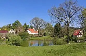 Huizen aan de dorpsvijver (2017)