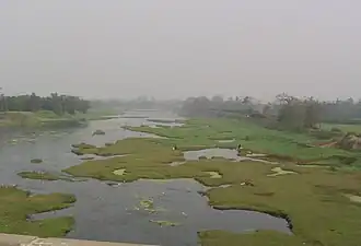 Min Jiang bij Chengdu