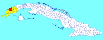 Kaart van Minas de Matahambre