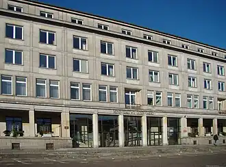 Het Ministerie van Economie, gevestigd te Warschau