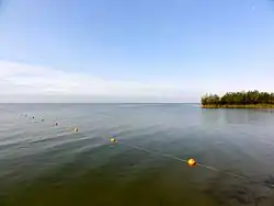 De Mirnser Klif en het IJsselmeer