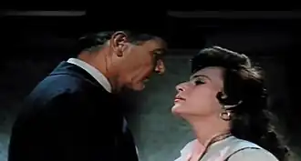 Miroslava Stern en Joel McCrea in Stranger on Horseback