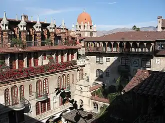 De Mission Inn in het Californische Riverside