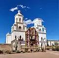 De missie San Xavier del Bac in Arizona, Spaanse koloniale architectuur