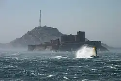 Mistral bij de Frioul-archipel