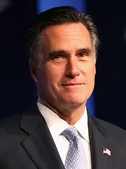 Voormalig Gouverneur Mitt Romney uit Massachusetts Republikeinse Partij