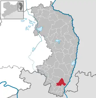 Kaart van Mittelherwigsdorf
