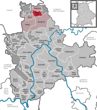 Kaart van Mittelsinn