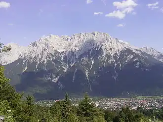 Mittenwald en Karwendel in 2005