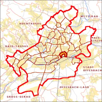 Kaart van Innenstadt