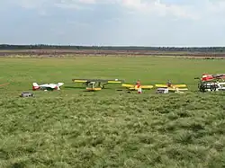 Vliegveld voor modelvliegtuigen