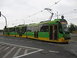 Idem, op lijn 13, ulicy Roosevelta, 17 mei 2011.