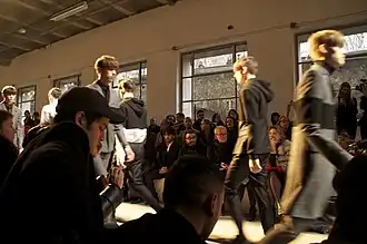 Modeshow januari 2013 in Parijs