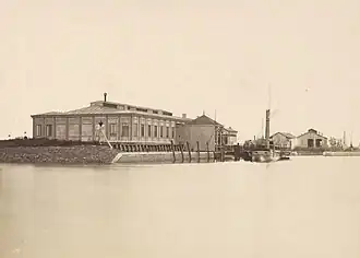 Tweede stationsgebouw (1870)