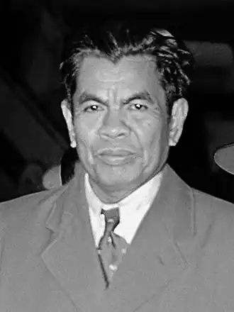 Mohammad Yamin in 1954